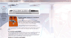 Desktop Screenshot of mulderaudio.com
